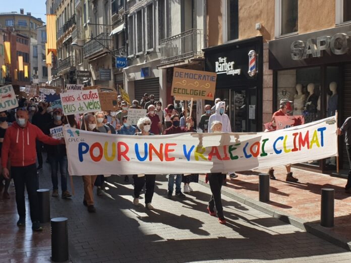 Loi climat forte mobilisation à Perpignan