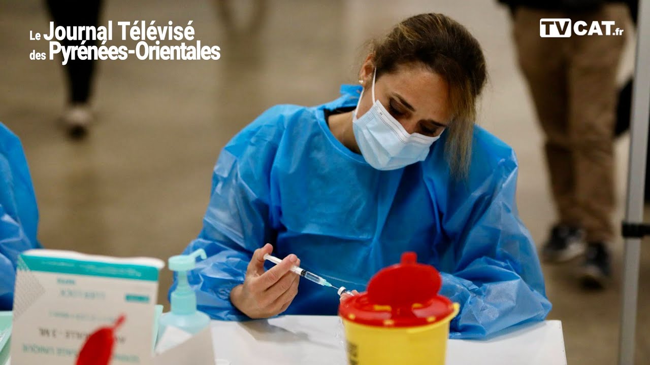 JT14 Perpignan : un centre de vaccination massive au parc des expositions – #JTDESPO #TVCAT