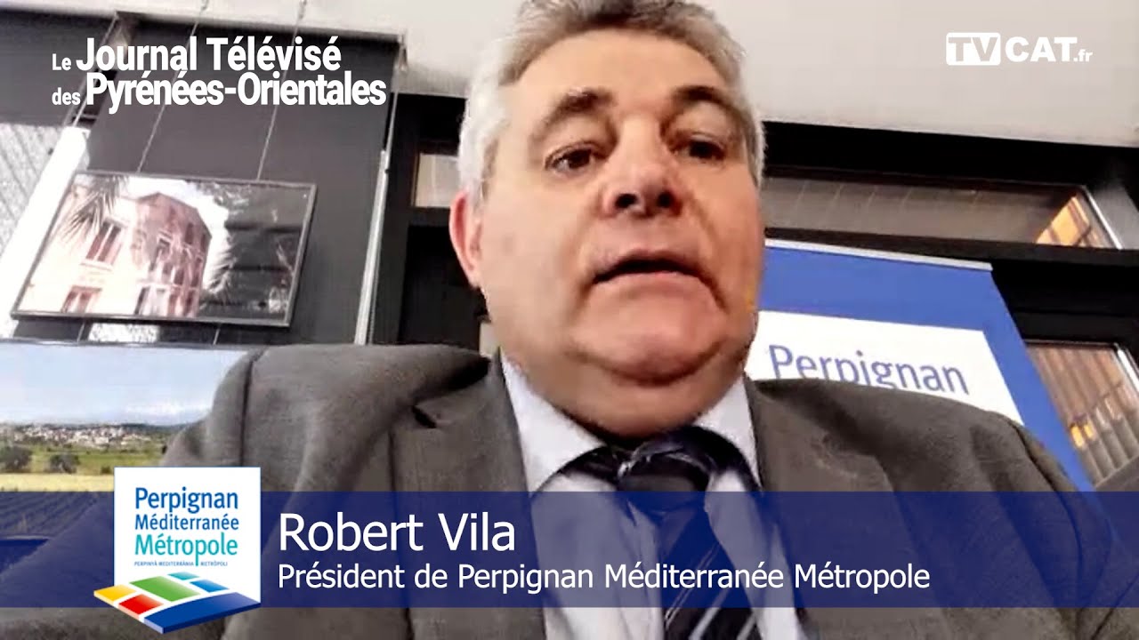 JT17 Le président PMM, Robert Vila s’exprime sur la ligne du TGV Perpignan-Montpellier – #JTDESPO #TVCAT