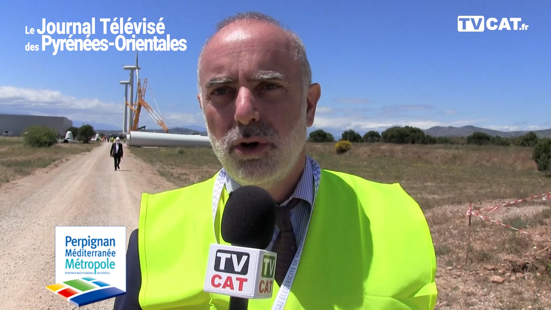 JT21 Un nouveau projet de parc éolien à Rivesaltes - #JTDESPO #TVCAT