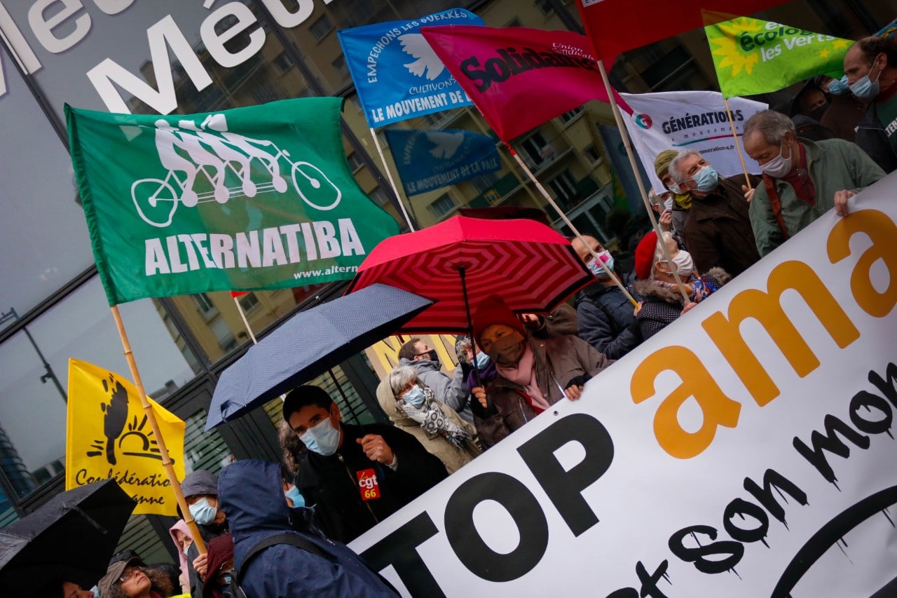 Alternatiba66 : « La communauté urbaine Perpignan Méditerranée Métropole ouvre la porte au prédateur Amazon »