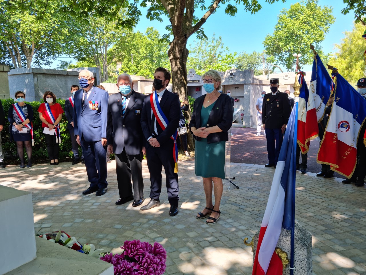 Toulouges commémore le 8 mai