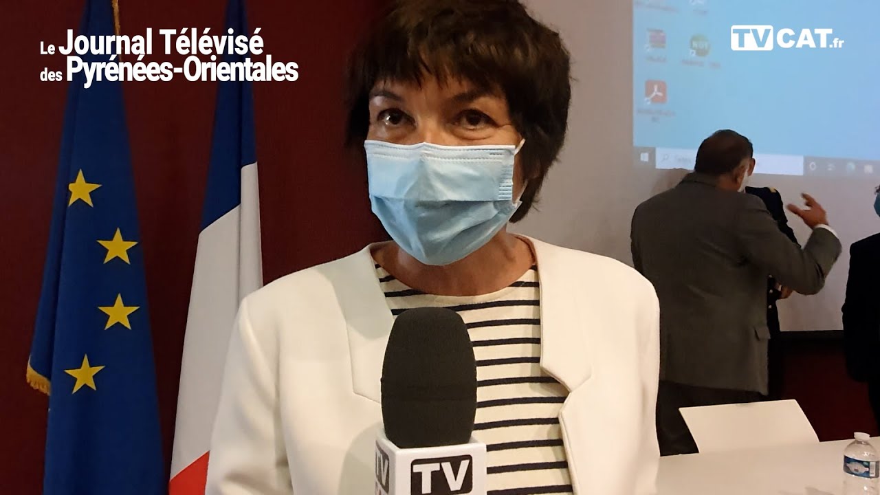 JT18 La ministre de la mer en visite à Canet-en-Roussillon – #JTDESPO #TVCAT