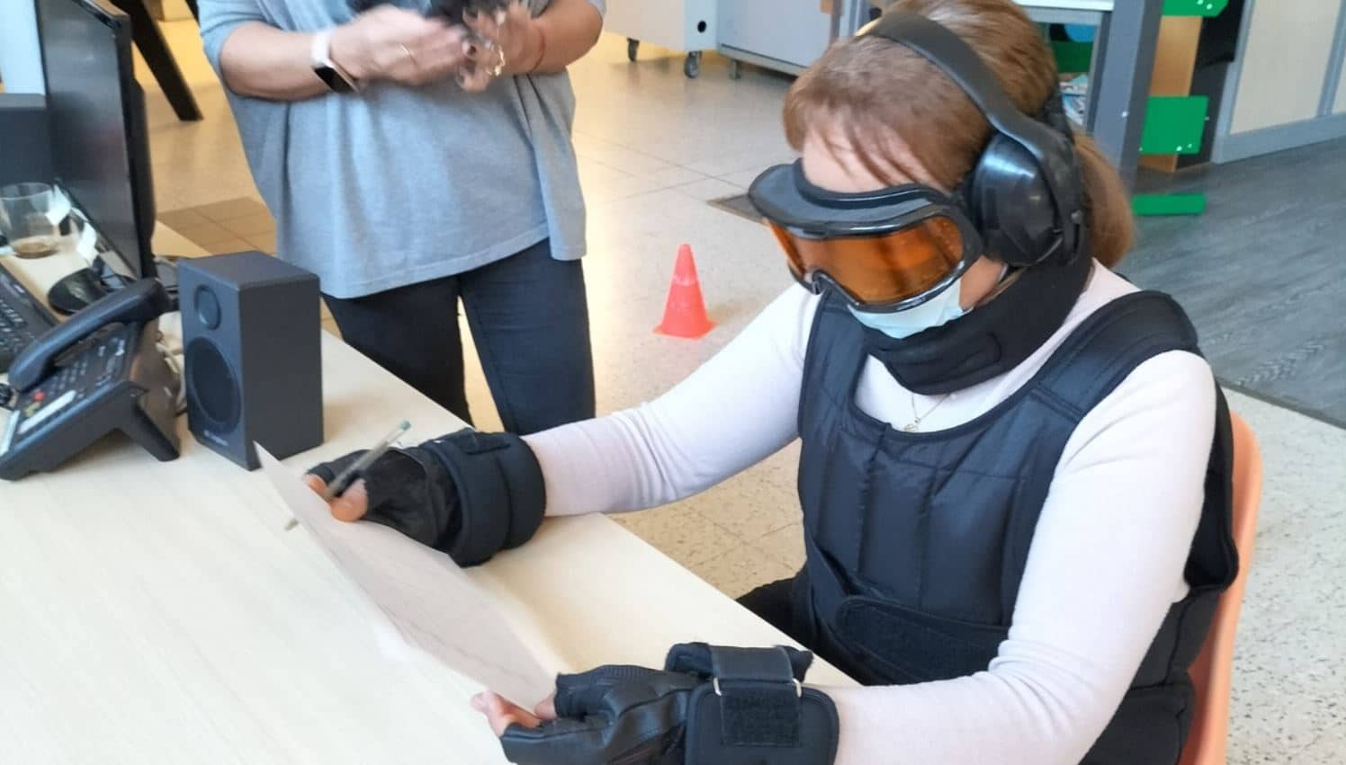 Un simulateur de vieillesse à l’essai au Ccas de Saint-Estève