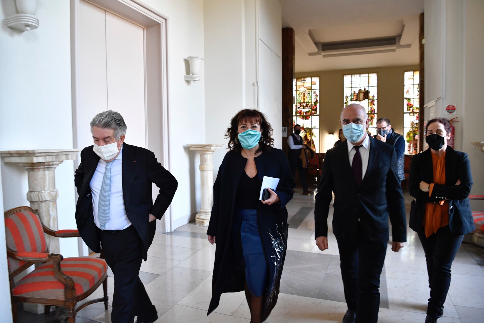 Rencontre de Carole Delga avec Laurent Gauze et les nouveaux élus de la Chambre de Commerce et d’Industrie catalane