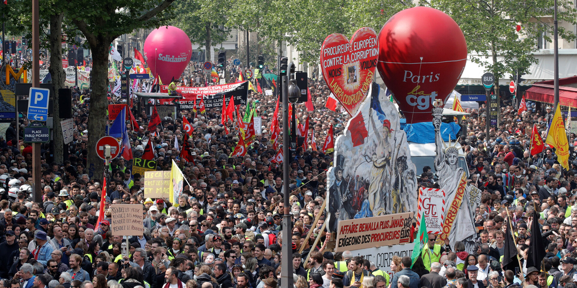 #FLASHINFO : 1er Mai : Des manifestations et des heurts partout en France – Rave party : La gendarmerie interrompt une fête de 48 h