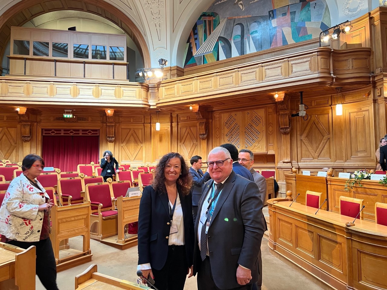 François Calvet, présent à Stockholm pour la réunion de la Commission sur l’égalité et la non-discrimination