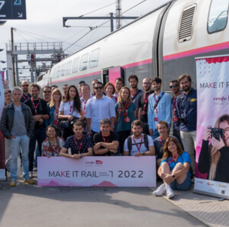 Renfe-Sncf en coopération a célébré la seconde édition de #MakeItRail, le seul concours photo à grande vitesse entre la France et l’Espagne