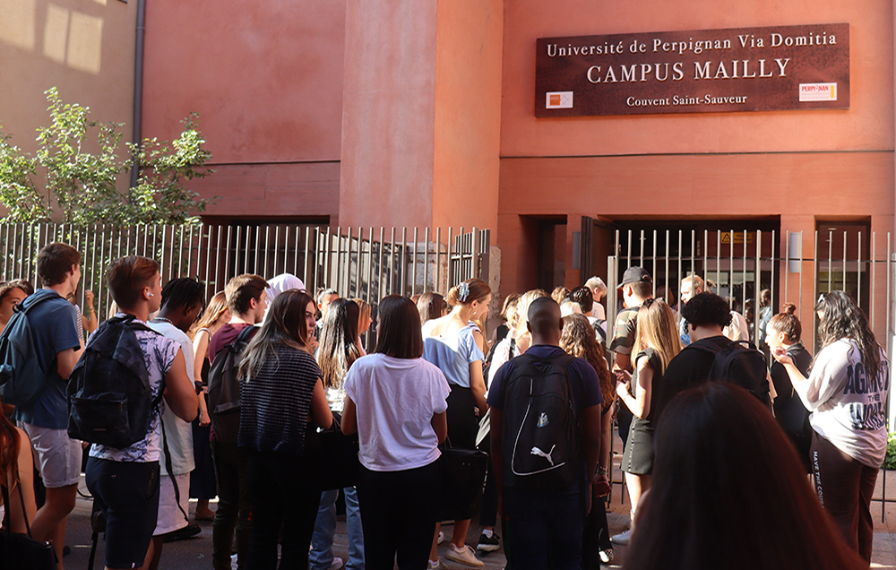 Perpignan l’intégralité de la faculté de droit et des sciences économiques en cœur de ville