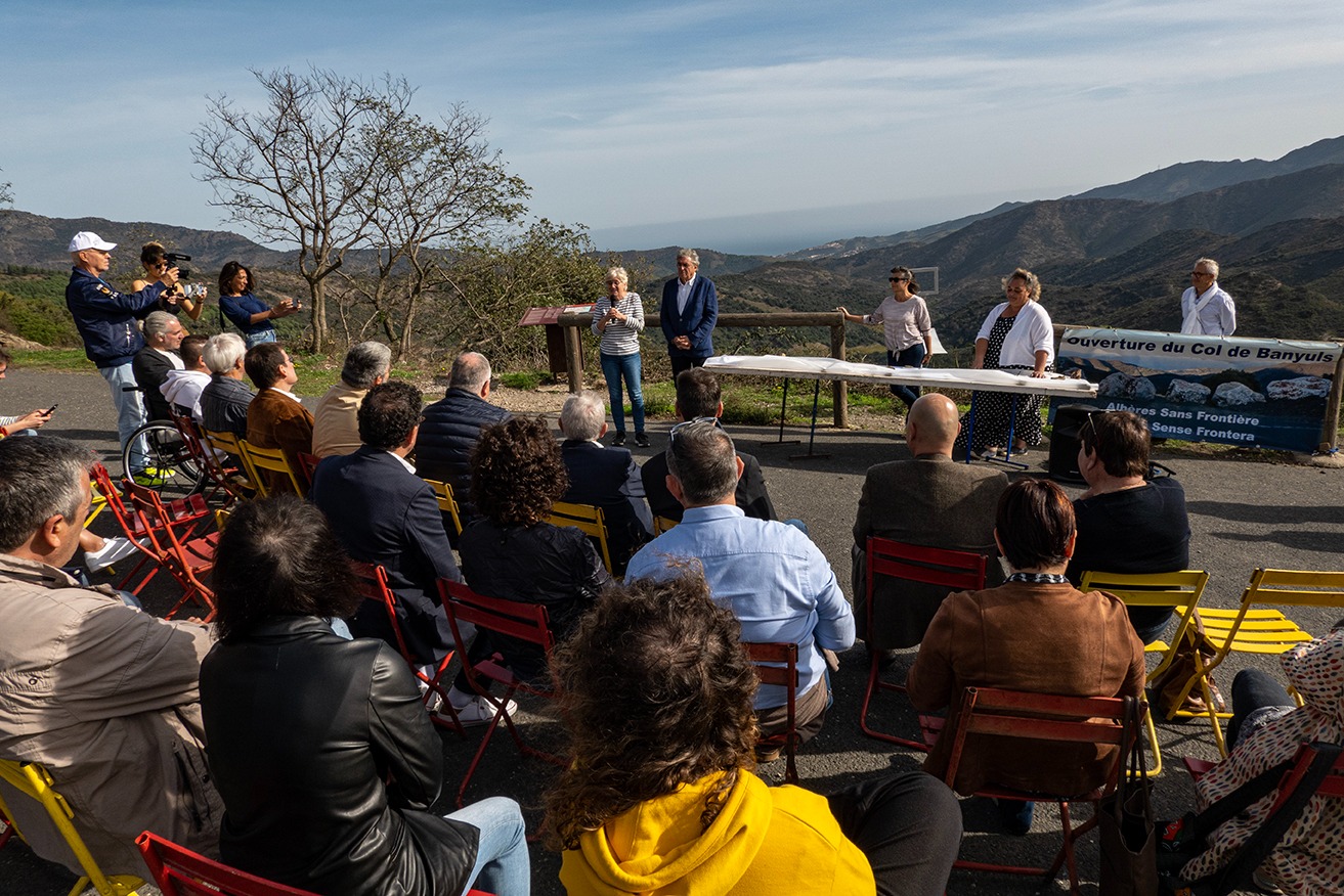 Trobada de càrrecs electes al Coll de Banyuls