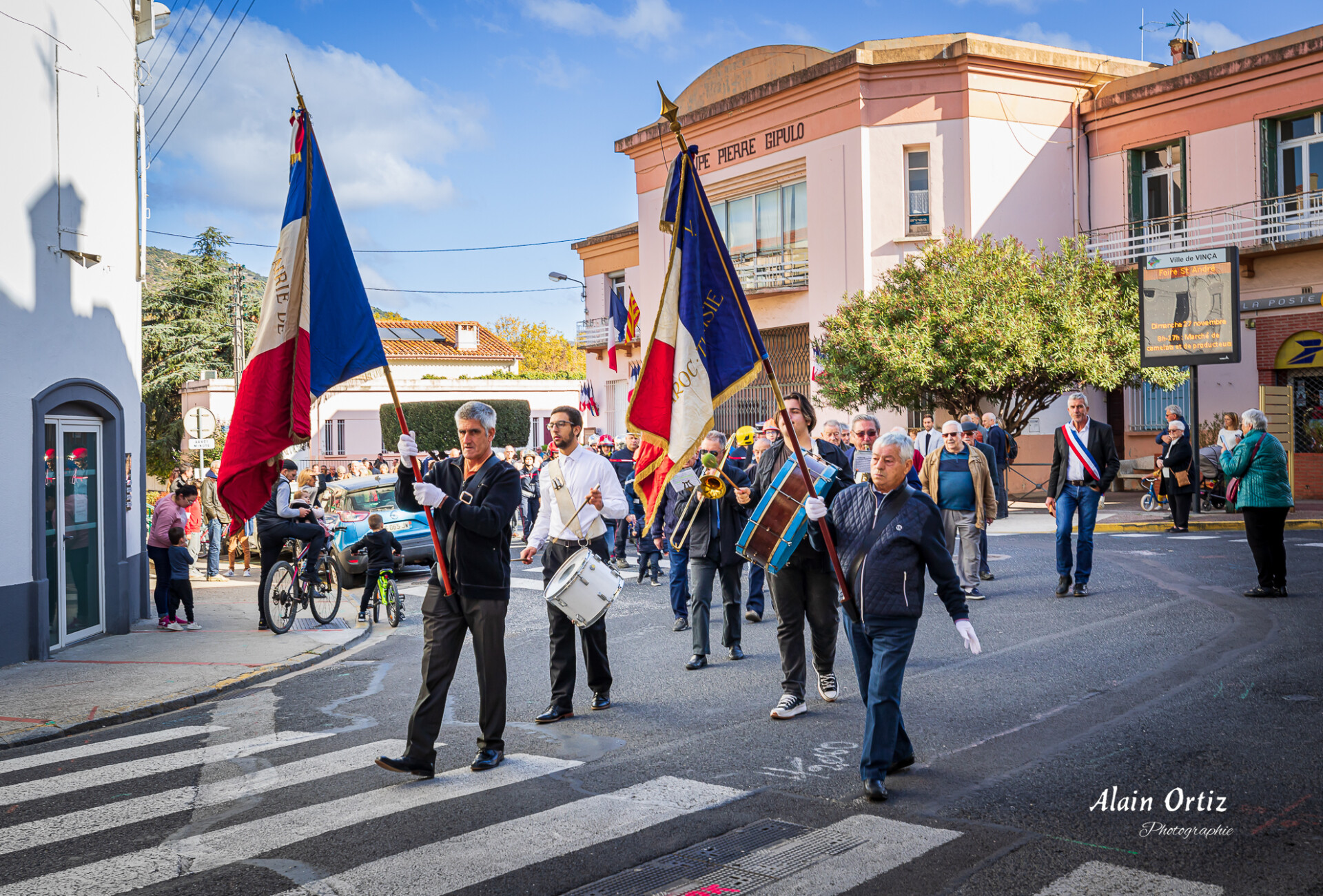 Cérémonie du 11 novembre à Vinça