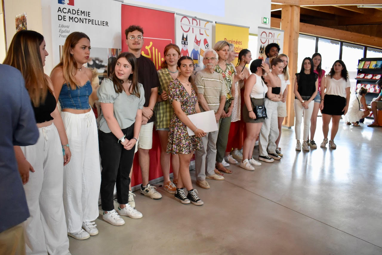 Remise des prix aux élèves de catalan lauréats du concours académique de poésie et aux bacheliers bilingues titulaires du niveau C1 de catalan