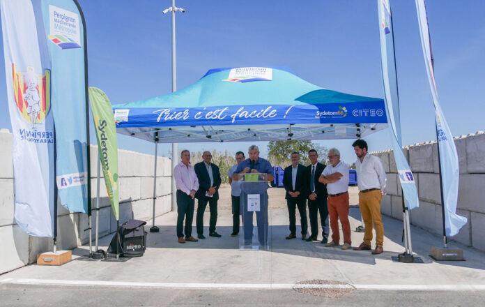 Inauguration de l'extension de la déchèterie de Perpignan