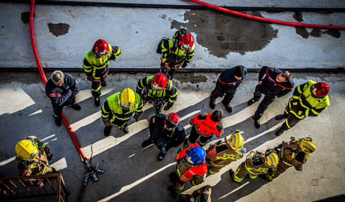 2 personne sautent par la fenêtre suite à une incendie à Perpignan