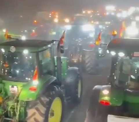 Blocages des agriculteurs espagnols