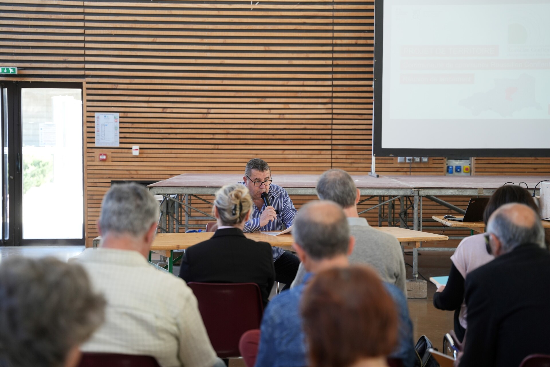 Le Président de la Communauté de communes, Marc Bianchini, veut un projet de territoire ambitieux et attractif