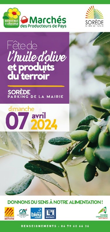 Fête de l’huile d’olive et produits du terroir à Sorède