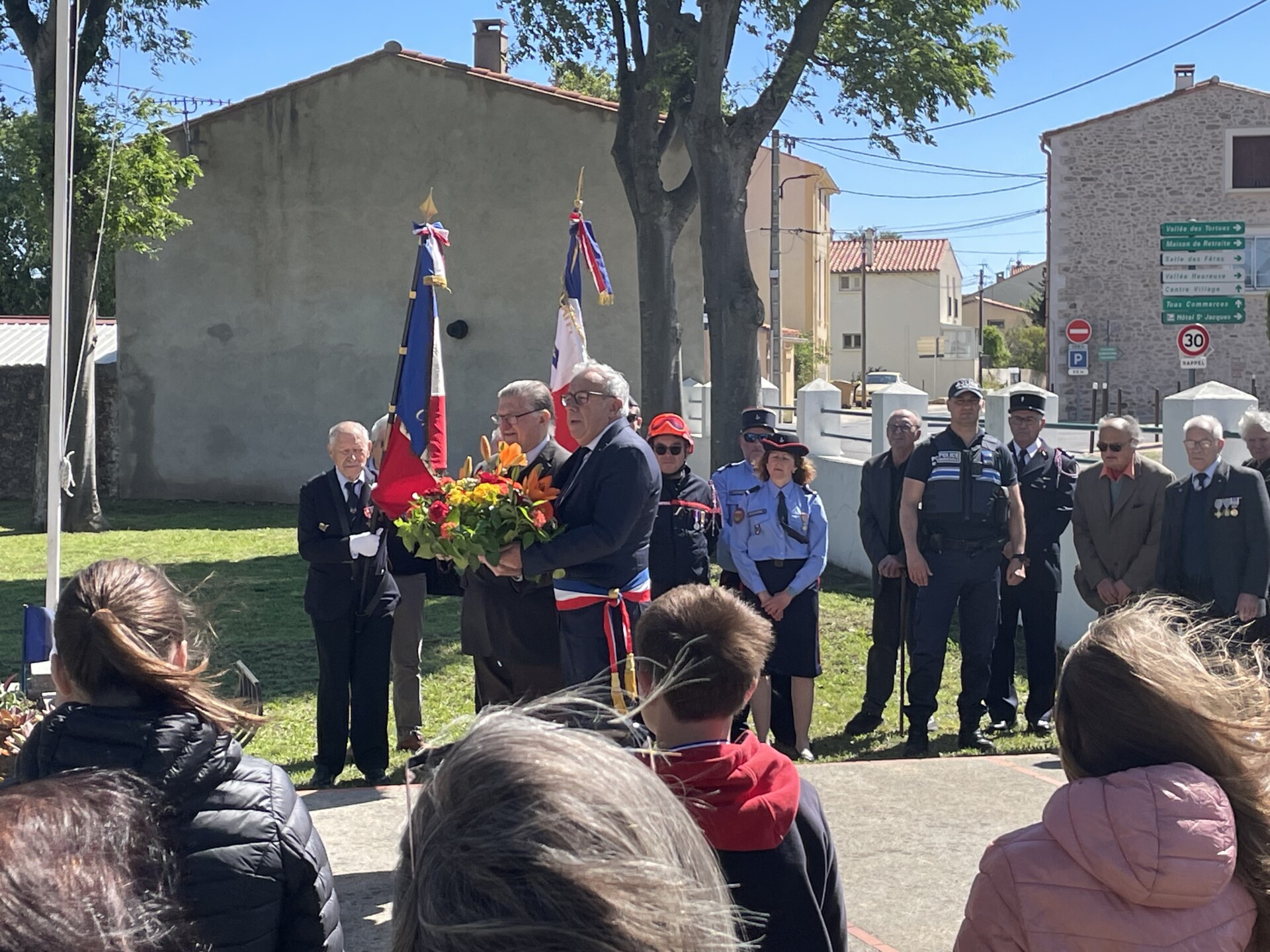 Commémoration du 79ème anniversaire du 8 mai 1945 à Sorède