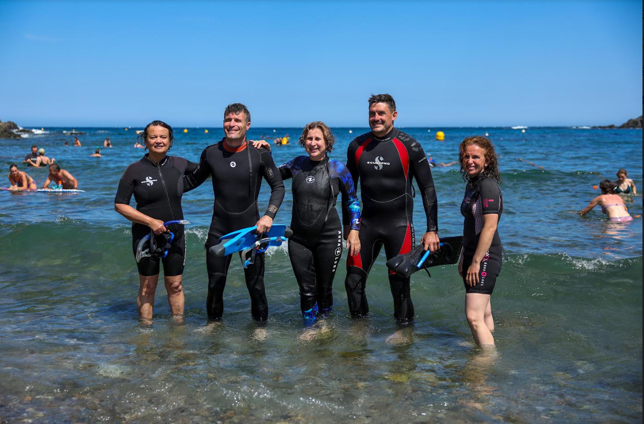 Lancement de la saison touristique 2024 par le Département et plongée au cœur du sentier sous-marin de Banyuls-Cerbère