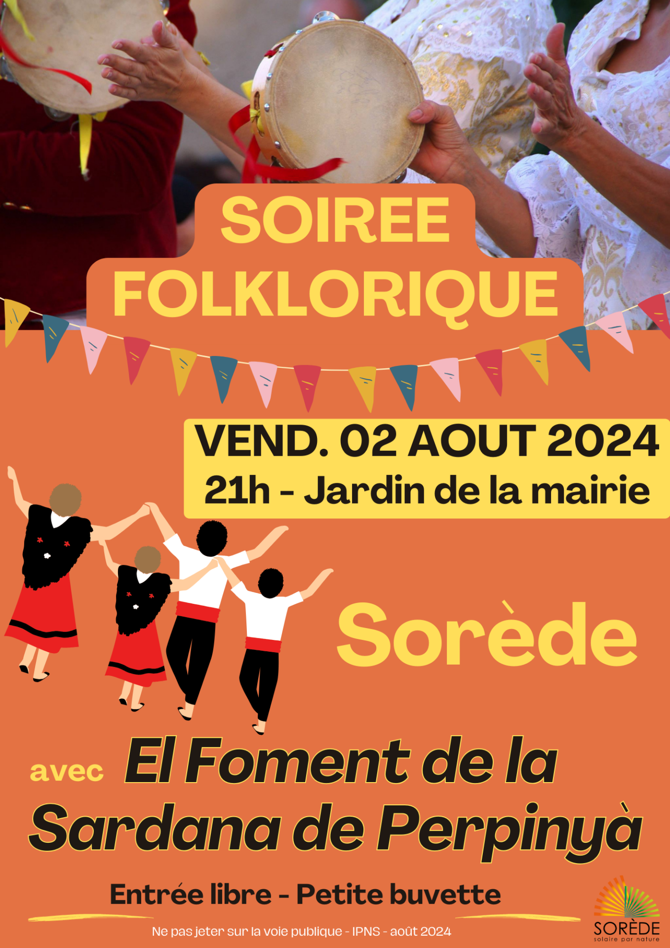 Soirée folklorique début août avec entrée offerte à Sorède