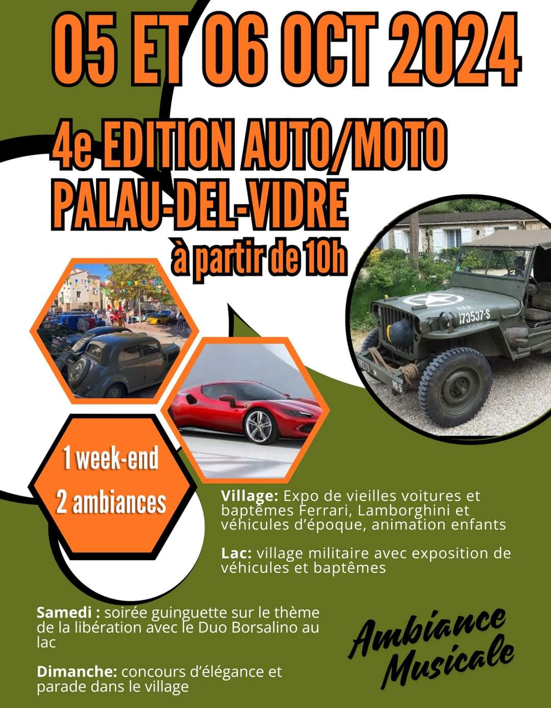 4ème édition auto/moto à Palau del Vidre