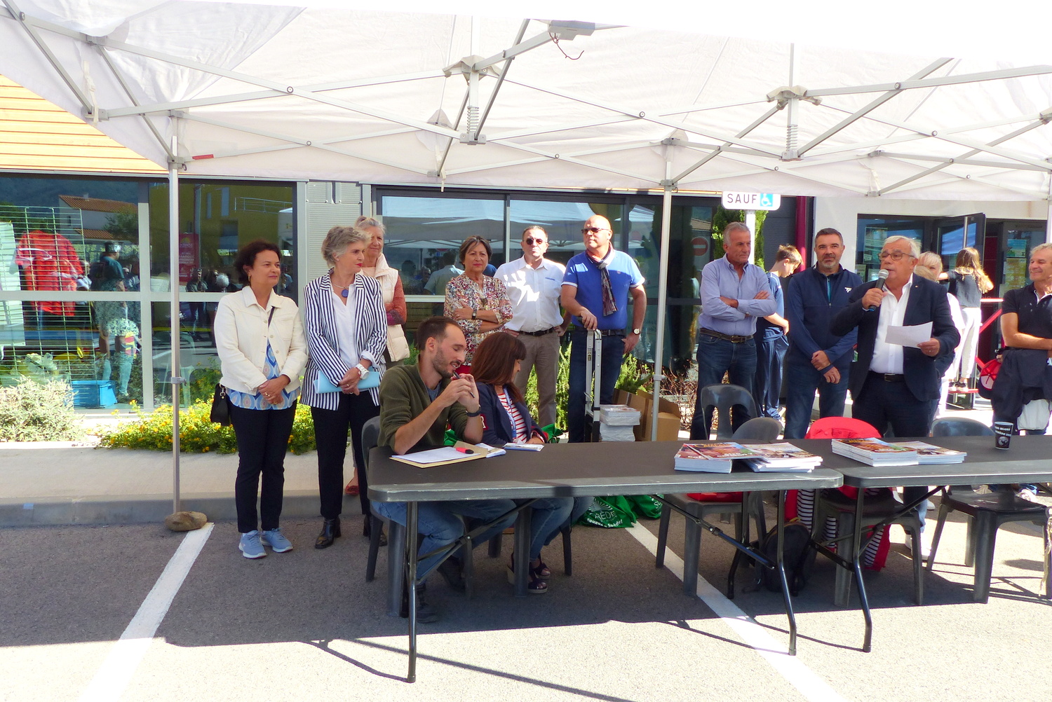 Forum des associations, réception des nouveaux arrivants, remise de trophée aux jeunes sportifs et inaugurations de l’aire multimodale ainsi que deux pistes cyclables à Sorède