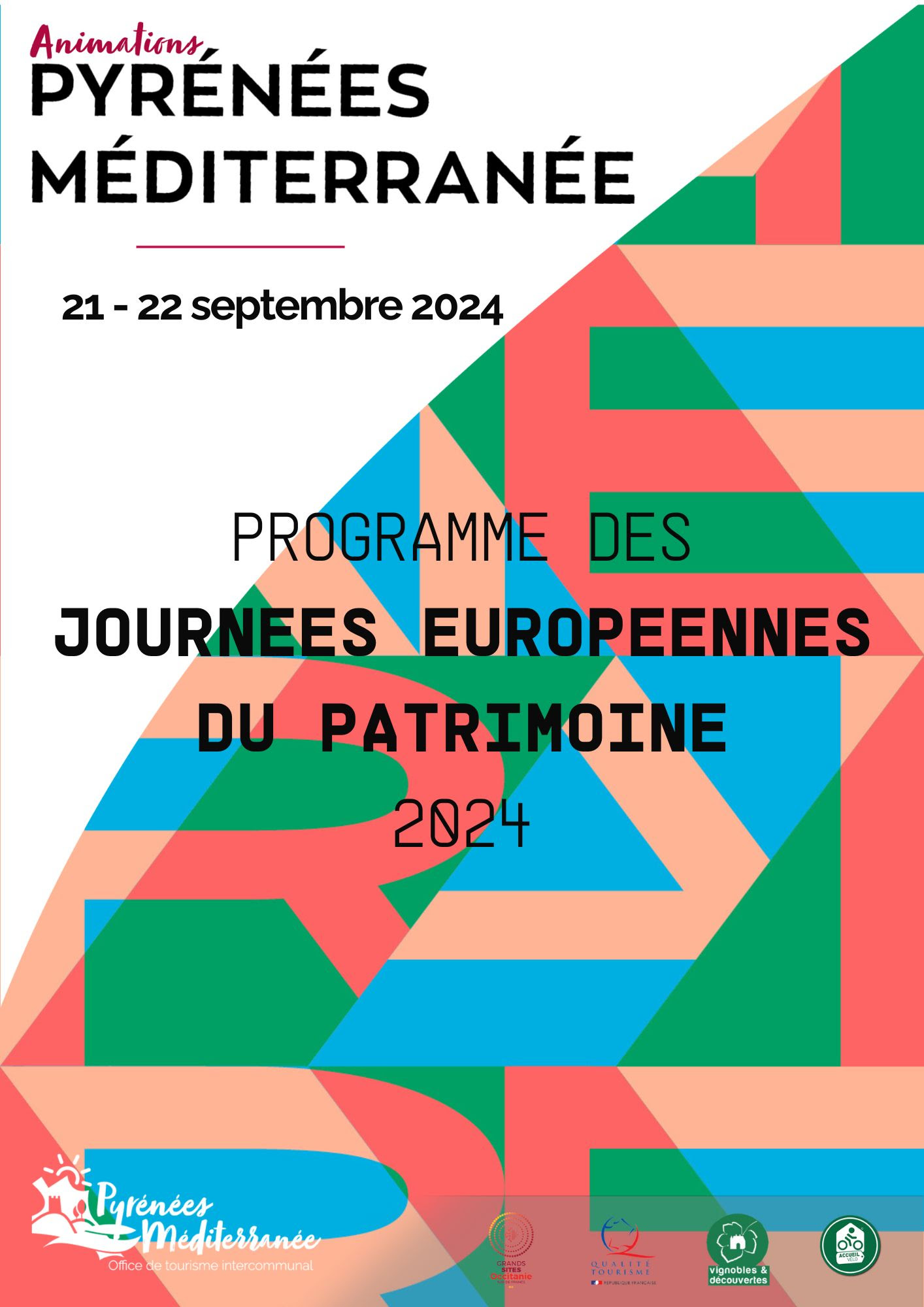 Programme des Journées du Patrimoine les 21 et 22 septembre 2024 : Albères – Côte Vermeille – Illibéris