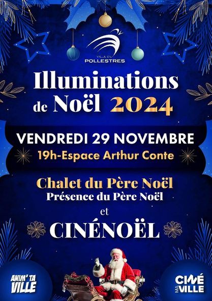 Ce soir illuminations Noël 2024 à Pollestres