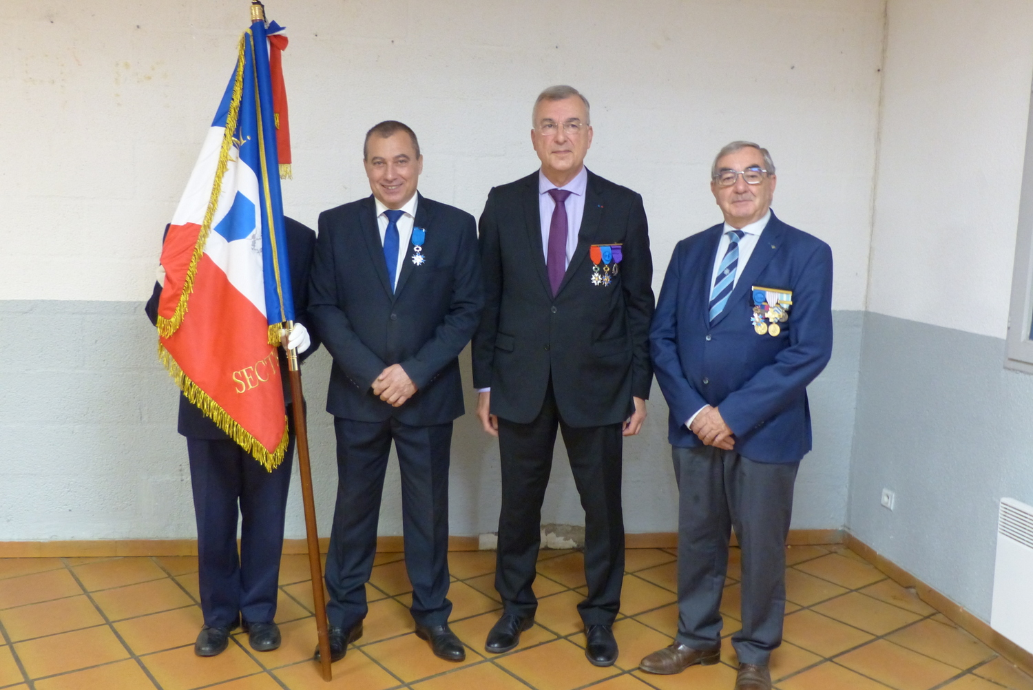 Philippe Sebag promu Chevalier de l’Ordre National du Mérite à Servian