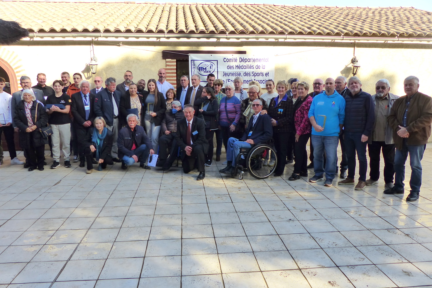 Assemblée Générale ordinaire du Comité Départemental 66 des Médaillés de la Jeunesse, des sports et de l’Engagement associatif près de Castelnou