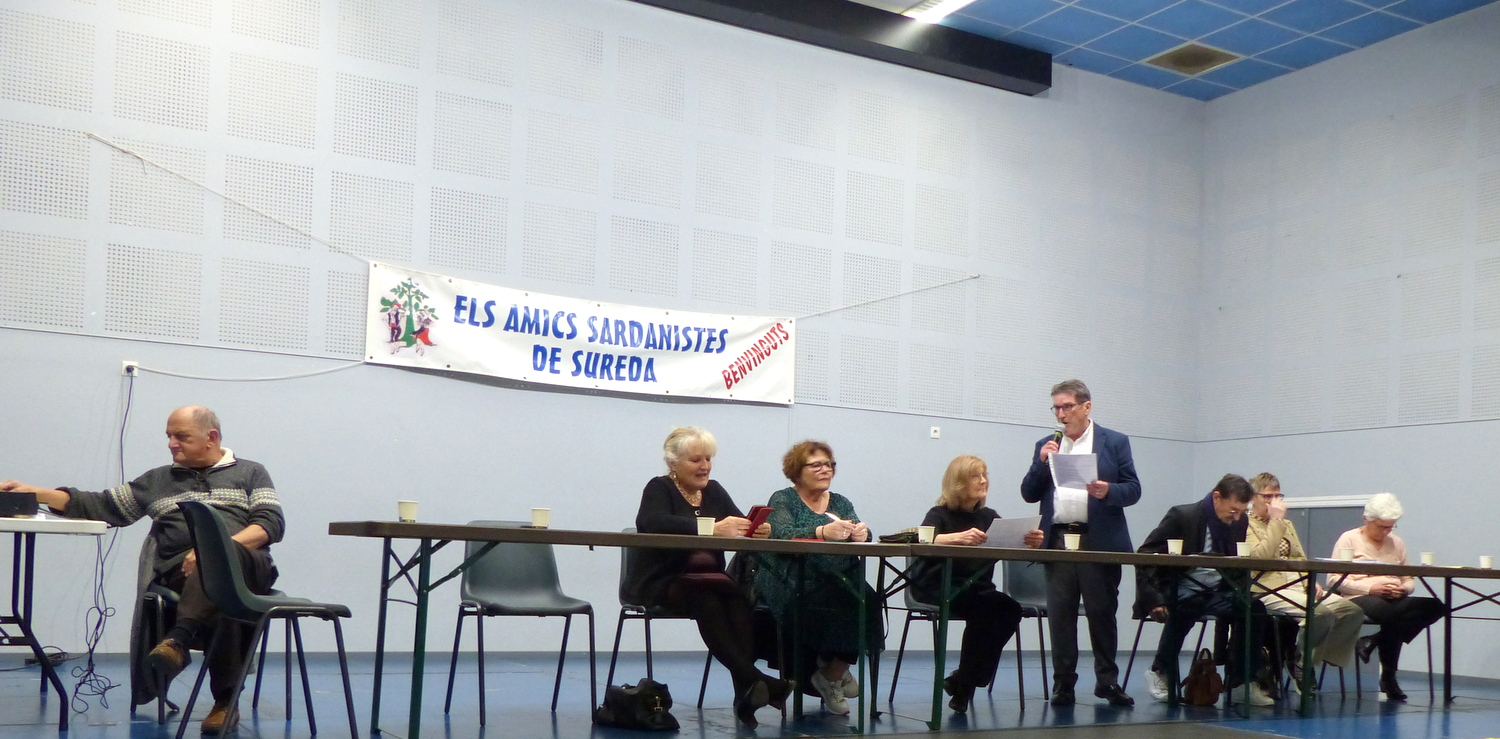 Assemblée Générale de l’association « Els Amics Sardanistes de Sureda » de Sorède