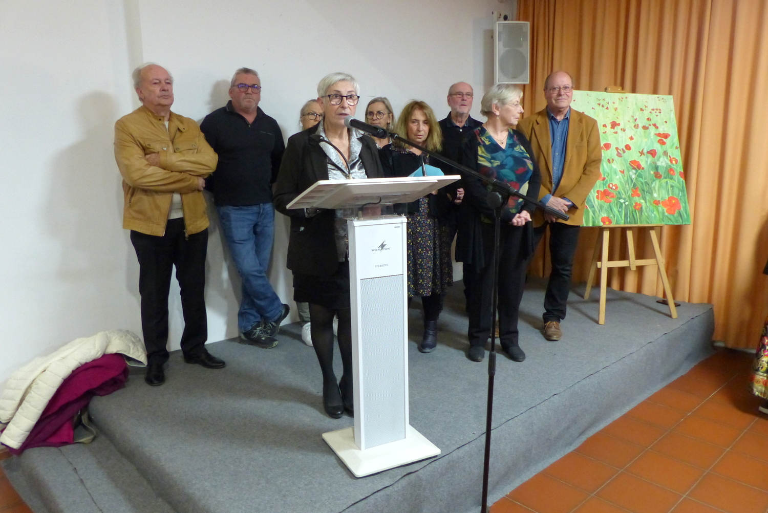 Vœux de la nouvelle année de Mme le maire Huguette Pons à Montesquieu des Albères