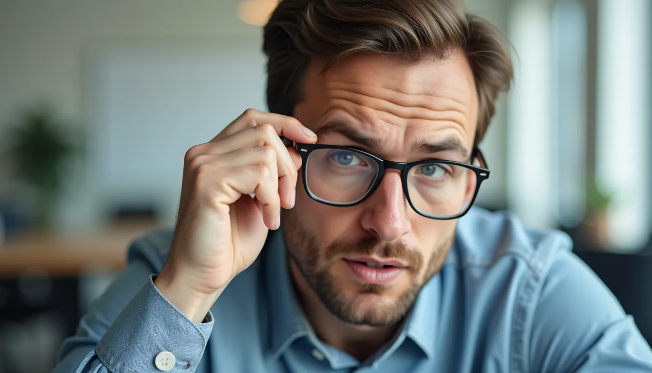 5 solutions innovantes pour des lunettes qui ne glissent plus : 68% des porteurs concernés