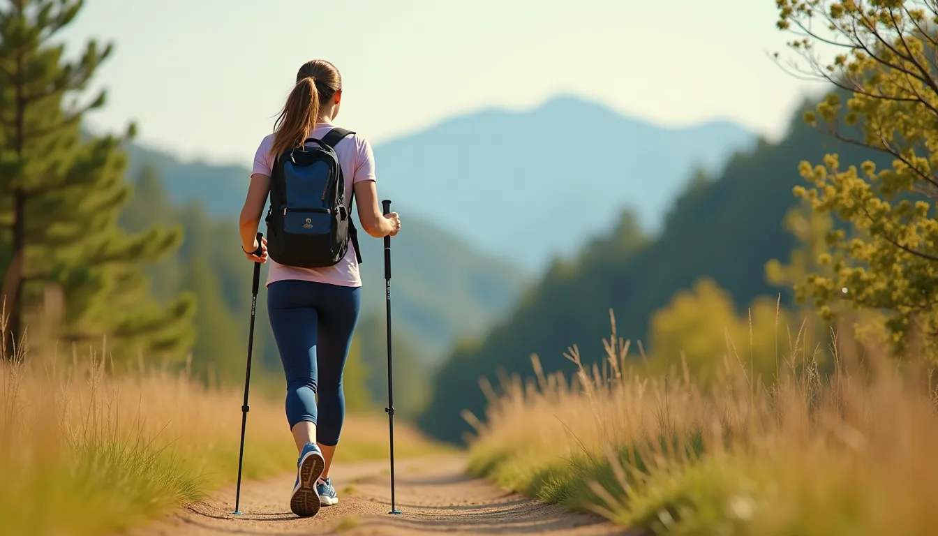 Perdez 3 kg en 4 semaines avec la marche nordique : un programme progressif de 12 séances