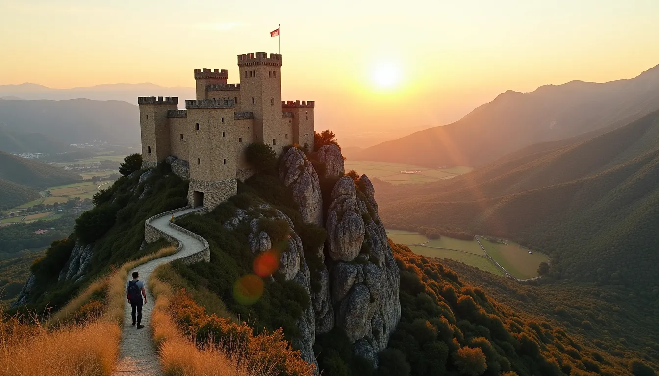 Le château de Quéribus à 728m d’altitude : 1000 ans d’histoire et panoramas à 360° sur les Corbières