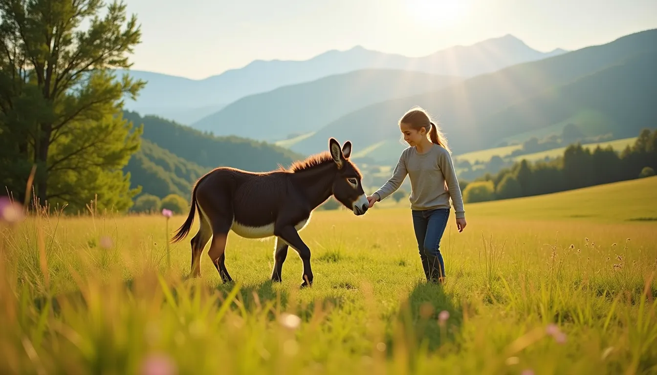 Pyrénées-Orientales : Un centre innovant utilise des ânes catalans pour soigner des adolescents