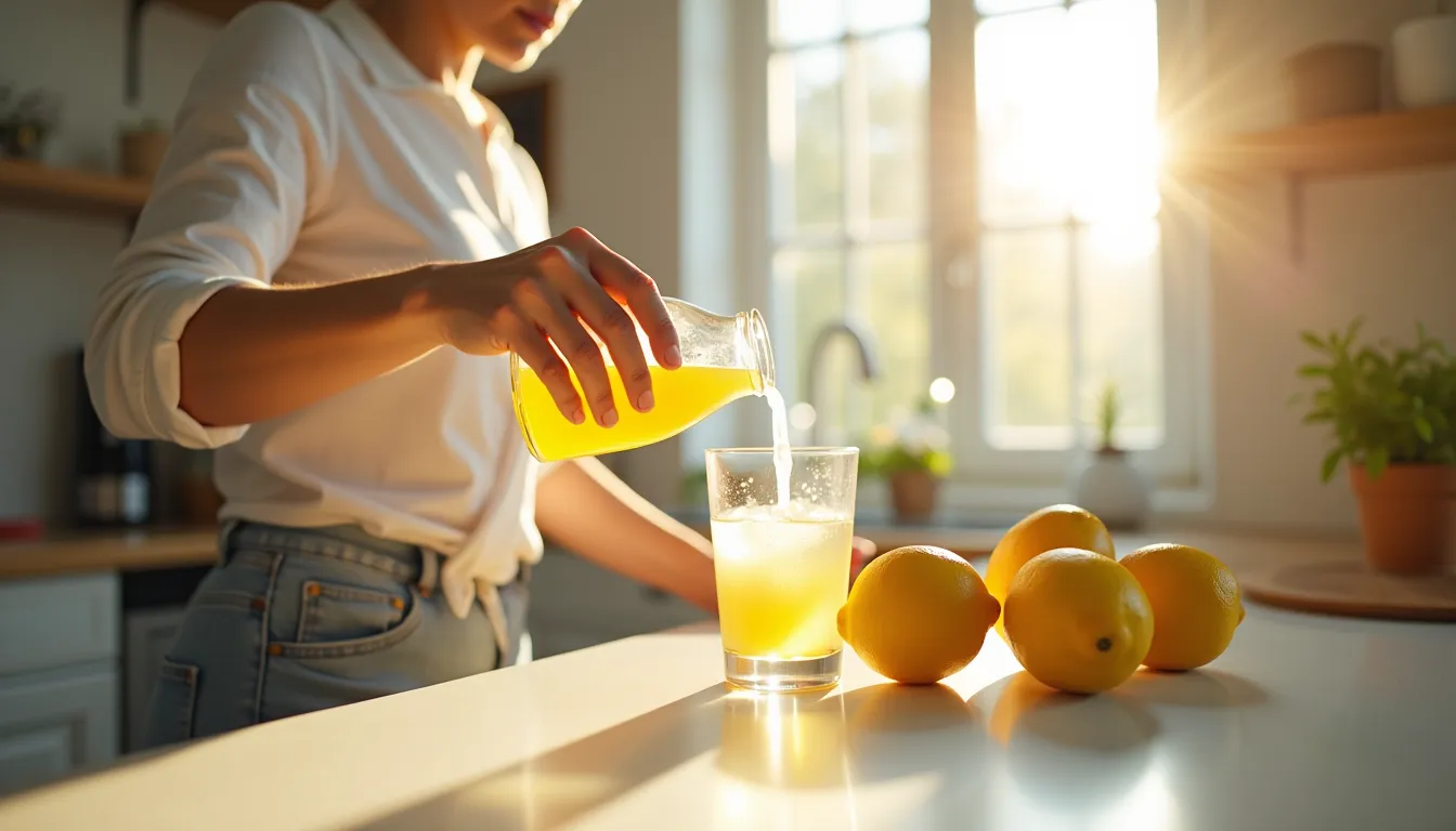 J’ai testé le mélange citron-vinaigre pendant 14 jours : les effets surprenants sur ma digestion