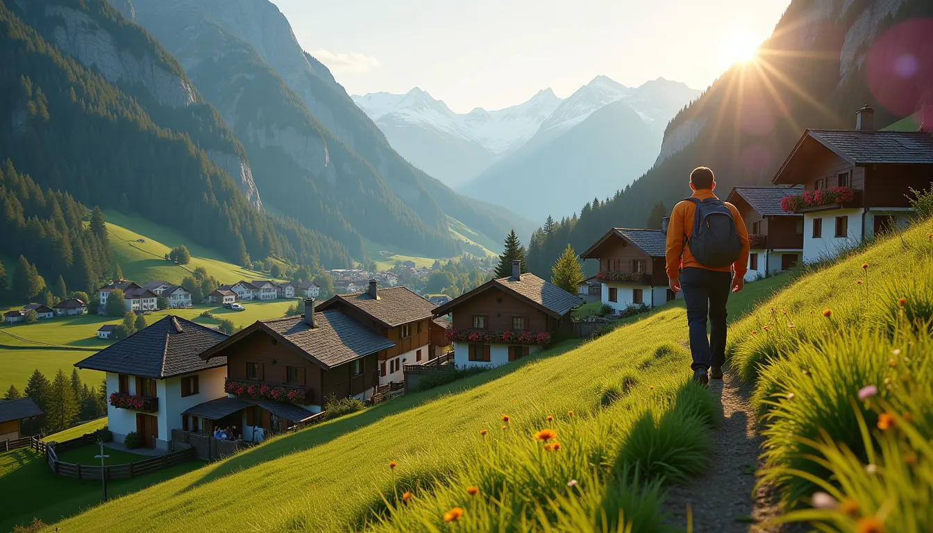 Ce village alpin de 3 347 habitants où nature préservée et patrimoine historique se côtoient à 12 km d’Annecy