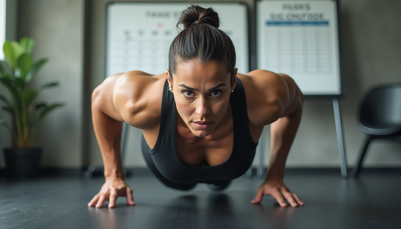 De 0 à 20 pompes en 4 semaines : plan d’entraînement progressif validé par des coachs