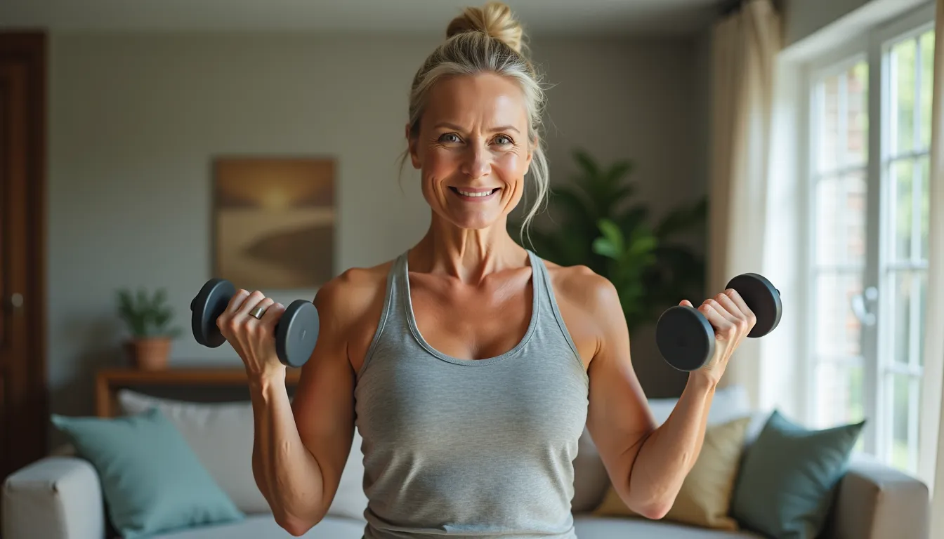 J’ai tonifié mes bras après 50 ans : 3 exercices simples et efficaces en 12 semaines