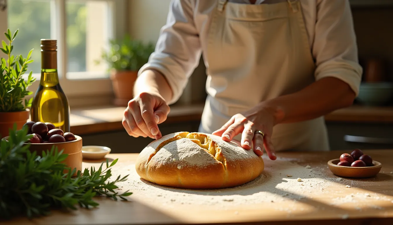 Fougasse aux herbes méditerranéennes : 7 ingrédients pour un voyage gustatif en Catalogne