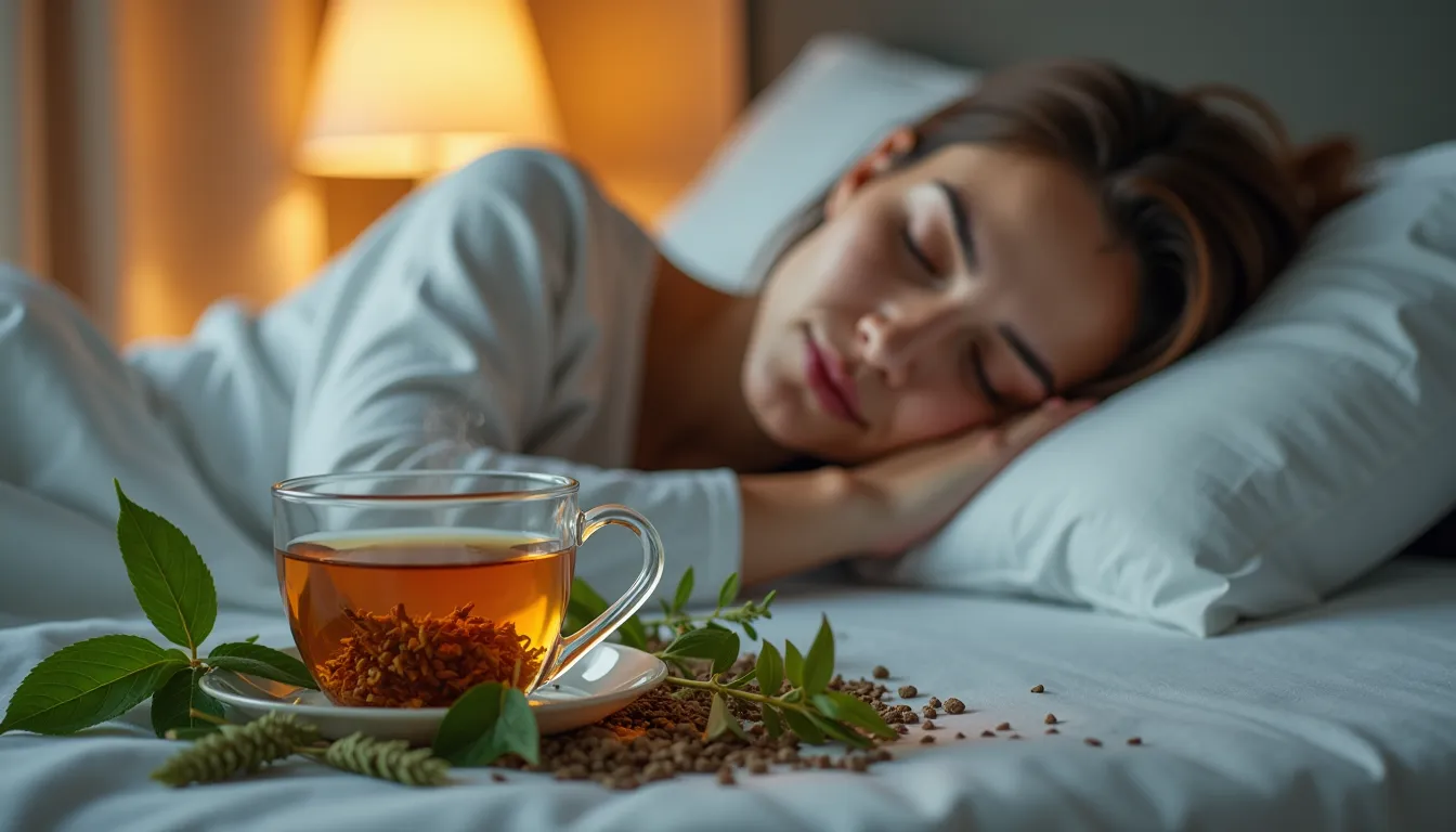 J’ai testé cette infusion de 5 plantes : mon sommeil amélioré de 40% en 2 semaines