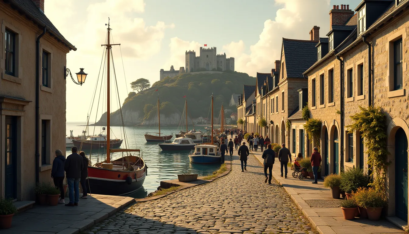 Ce village médiéval normand de 545 habitants où l’histoire maritime millénaire se mêle aux traditions de pêche