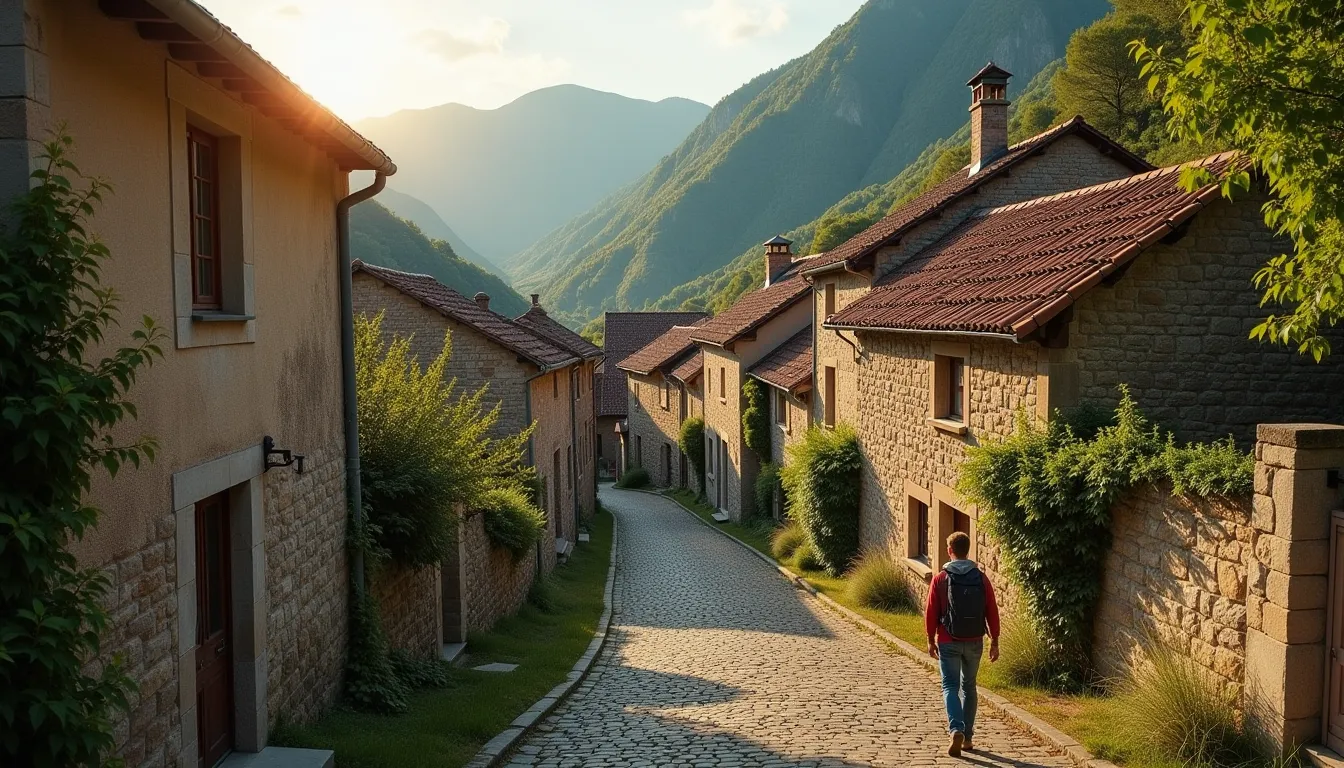 Ce village pyrénéen de 589 habitants où l’histoire millénaire s’unit à une nature spectaculaire entre ciel et terre