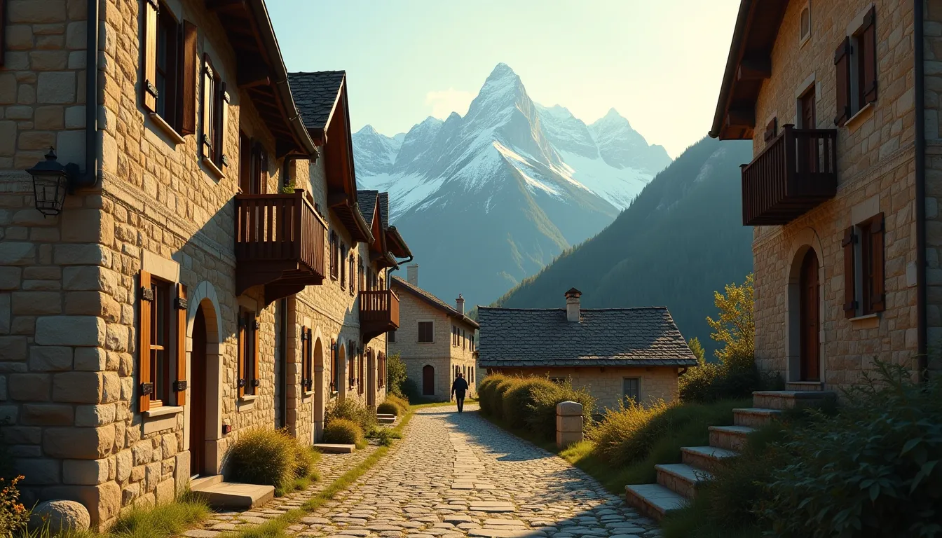 Ce village pyrénéen de 1236 mètres d’altitude offre une immersion dans 1000 ans d’histoire et de nature préservée