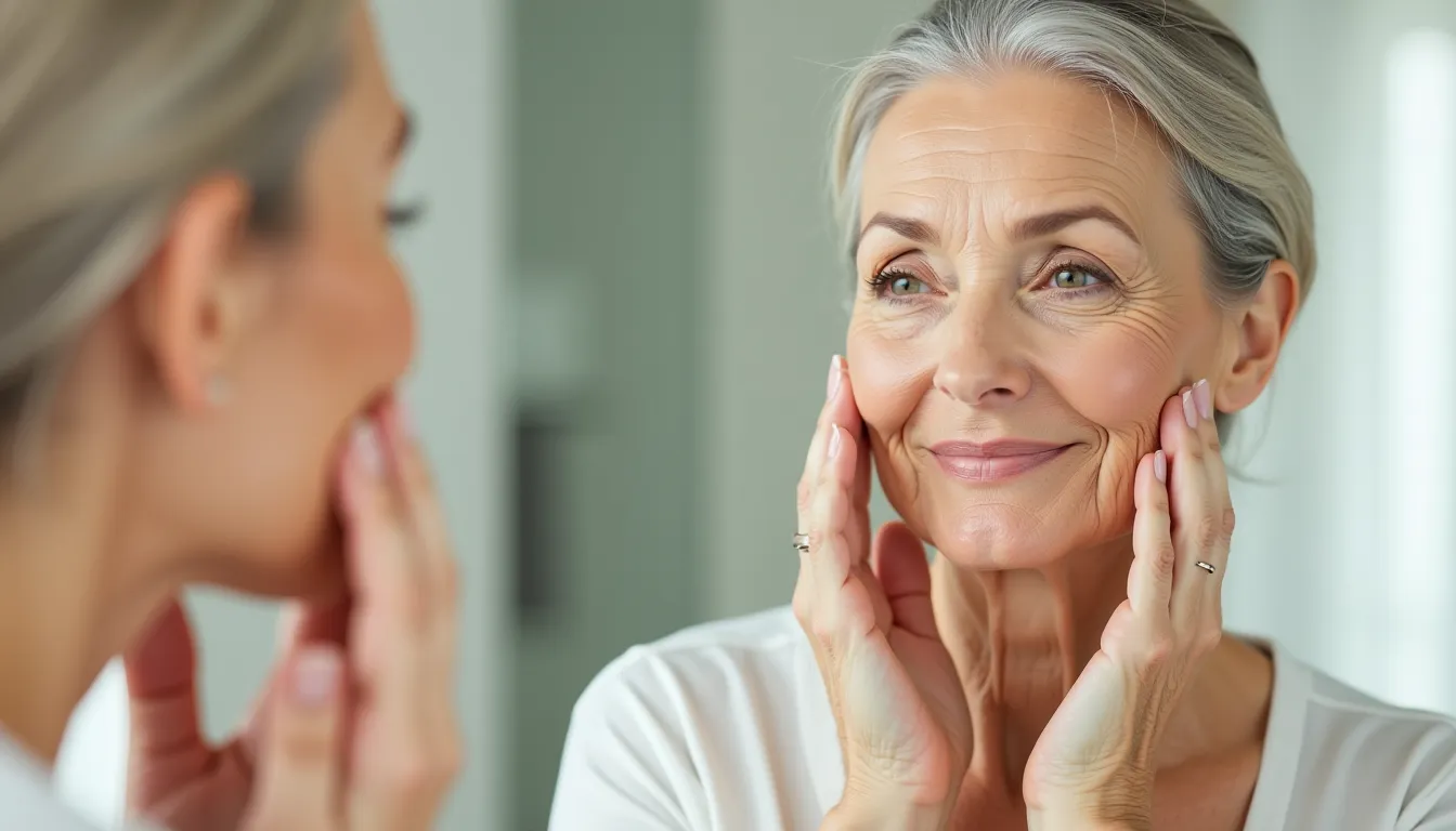 Mâchoire tonique après 60 ans : 3 exercices simples pour un ovale du visage redessiné en 2 semaines