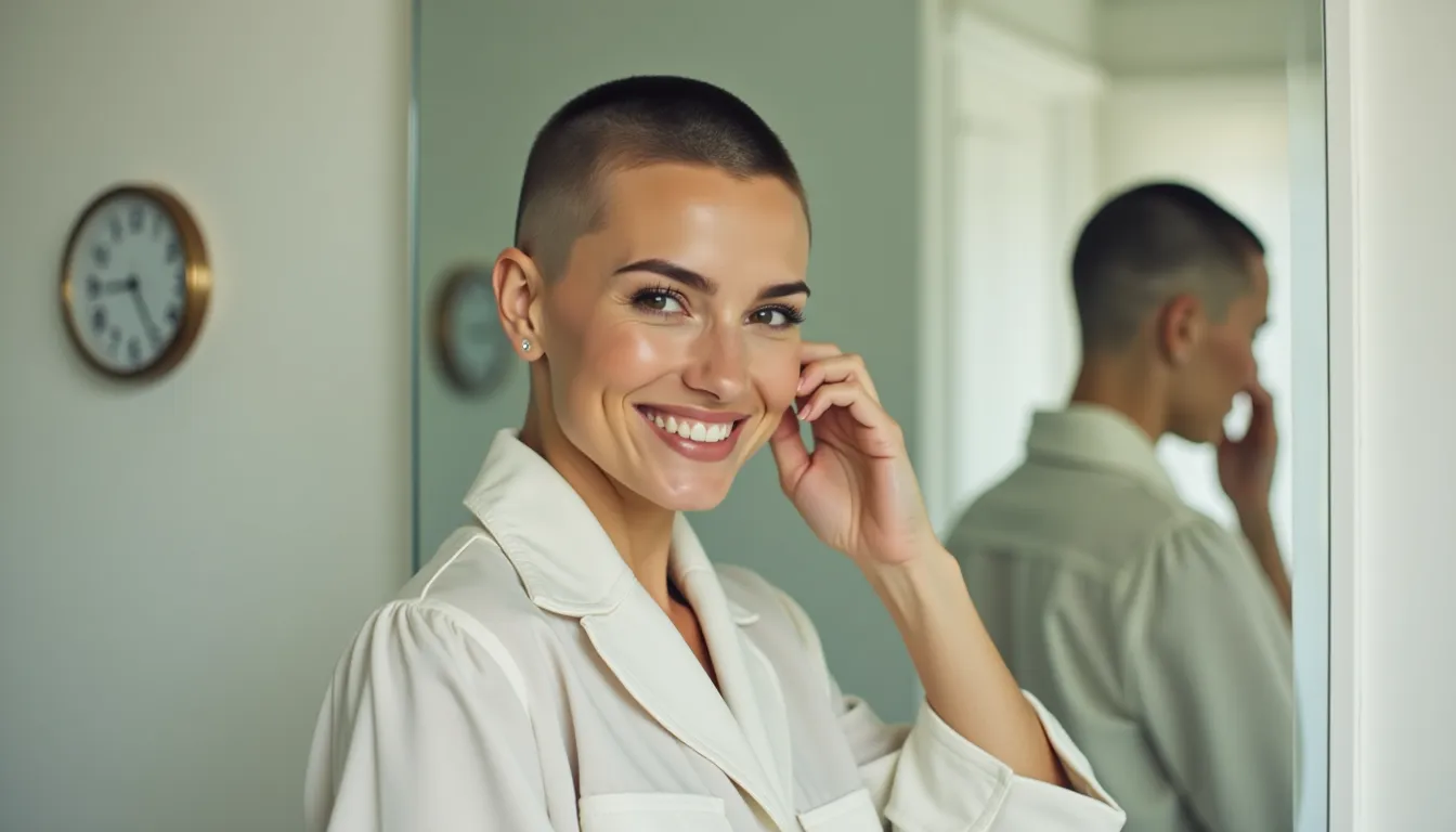 Le buzz cut adouci : ma nouvelle coupe courte qui me fait gagner 15 minutes chaque matin