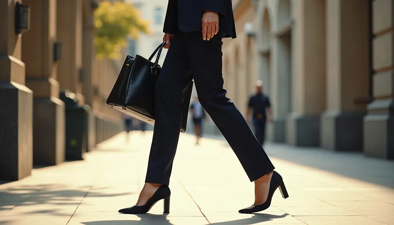 J’ai troqué mes talons aiguilles contre des escarpins à talons carrés et gagné 3 heures de confort par jour