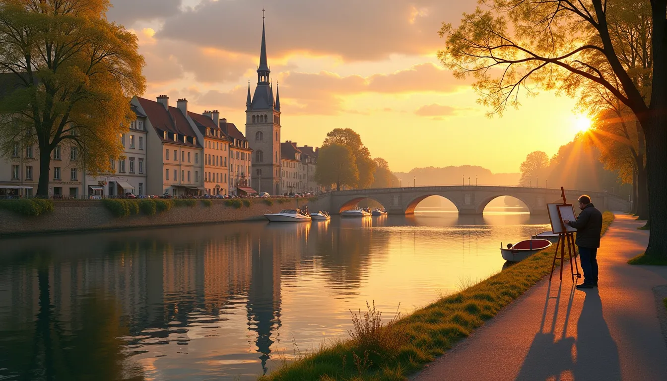 Cette ville qui inspira Monet, 5ème d’Île-de-France sur les rives de Seine