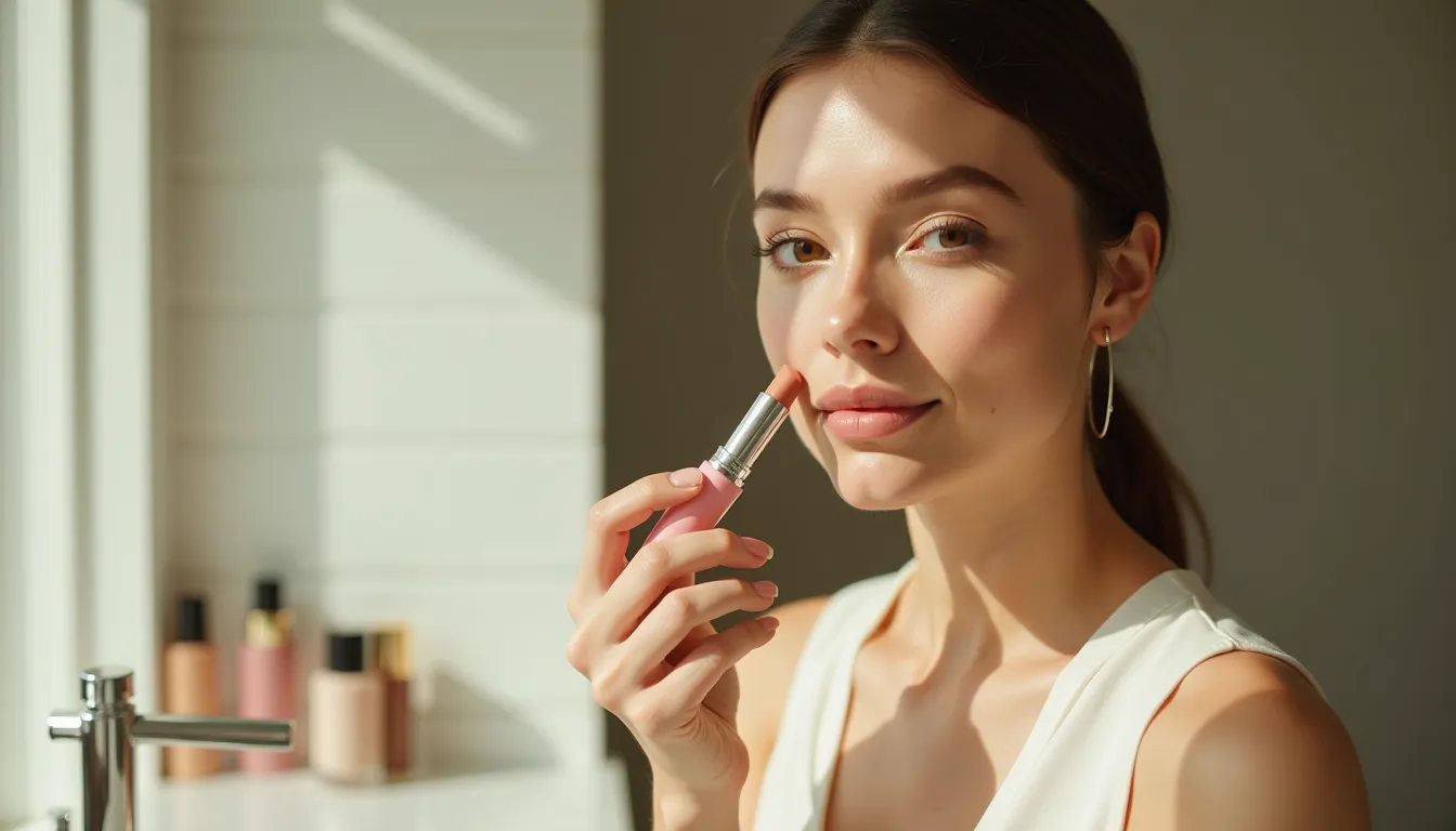 Cette tendance beauté 2025 fait gagner 15 minutes chaque matin avec un stick multifonction